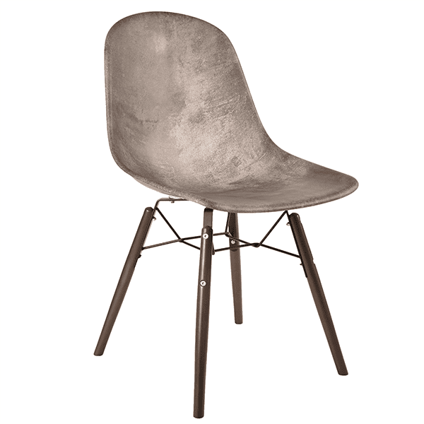 כיסא מפלסטיק מעוצב דגם בייסיק מארבל