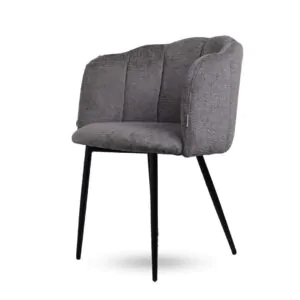 כיסא פינת אוכל ברברה רגליים שחורות