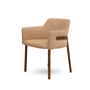 כיסא פינת אוכל ליין רגליים ברונזה