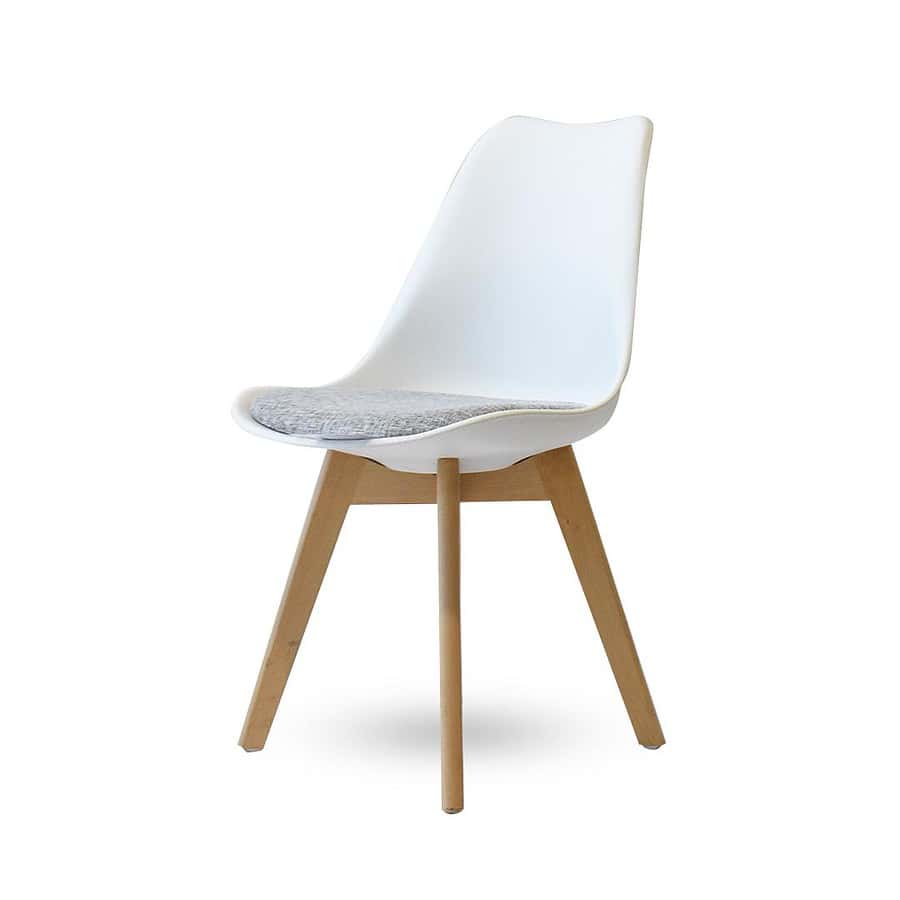כסא עץ - דגם כסא מעוצב - דגם בייסיק עם כרית