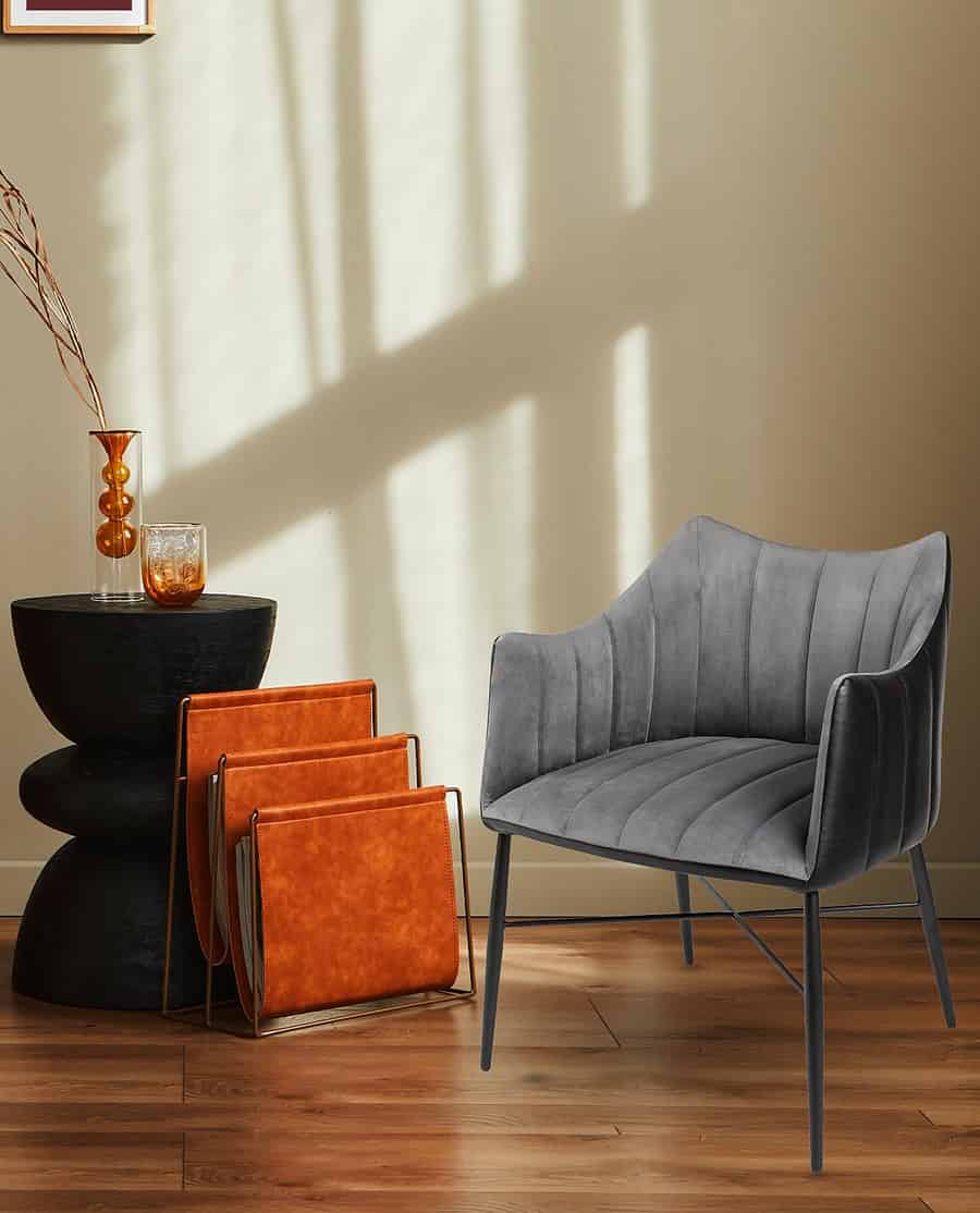 כסא מעוצב - דגם הדמיית מוצר ליאון כורסא